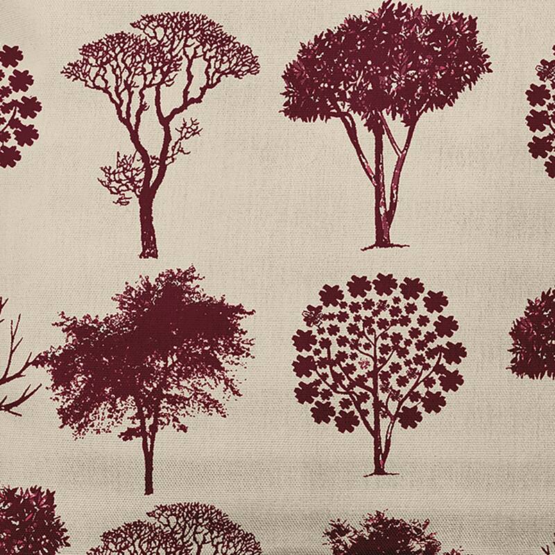 Field of Trees Decorative Throw Pillow