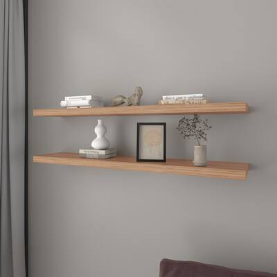 Floating Shelf Lyle, Living Room, Pine