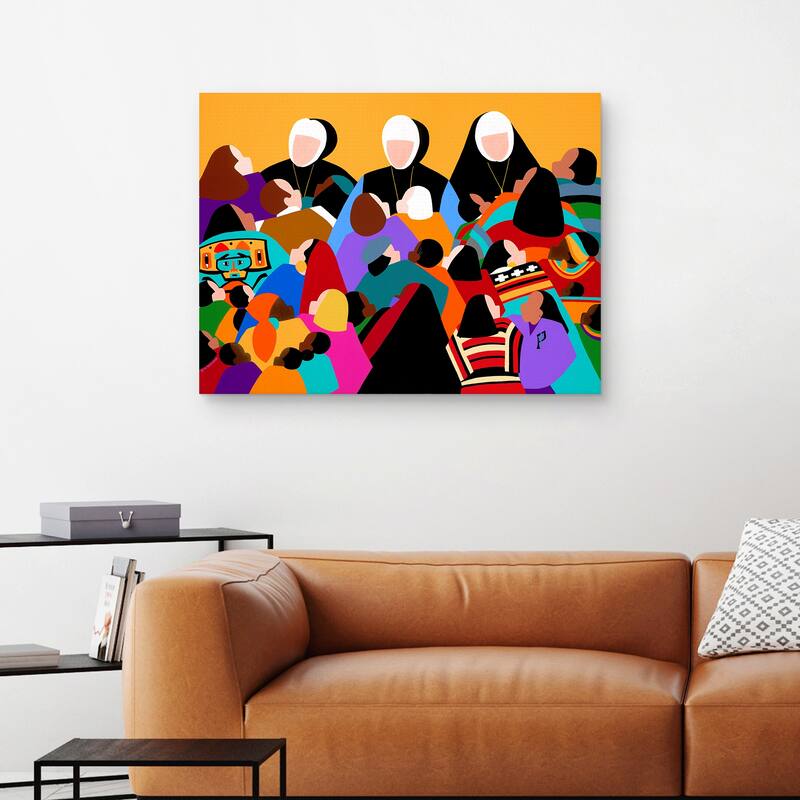 Sisters of Providence by Synthia SAINT JAMES Canvas Art Print