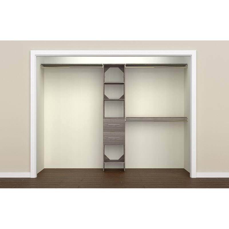 ClosetMaid SuiteSymphony Modern 2-Drawer 16-Inch Tower Closet Organizer