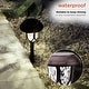 preview thumbnail 6 of 9, Alpine Corporation 17" Tall Super Bright High Lumen Outdoor Solar Powered Pathway Light Stakes, Bronze (Set of 2)