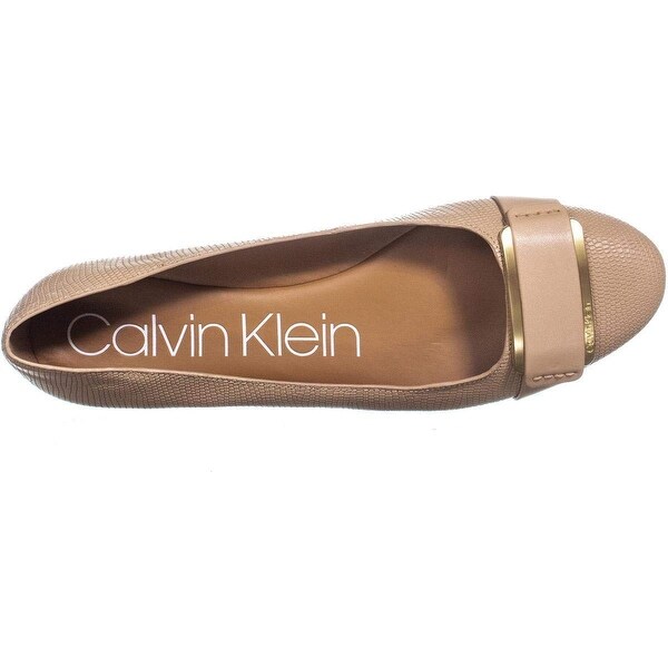 calvin klein women's oneta ballet flats