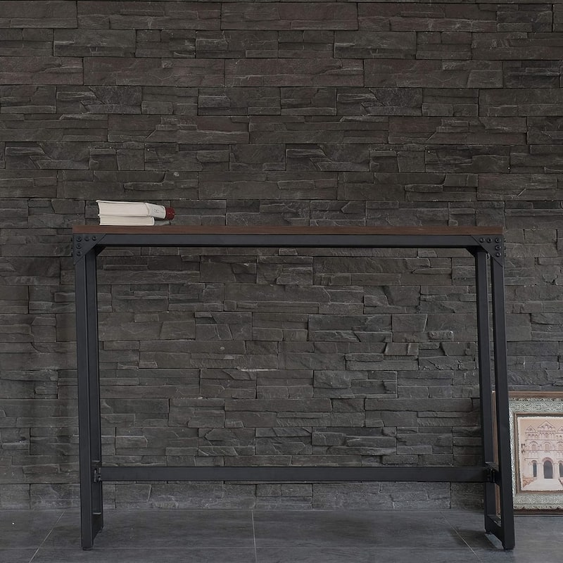 Minimalist Contemporary Industrial Bar/Cocktail Logan Table