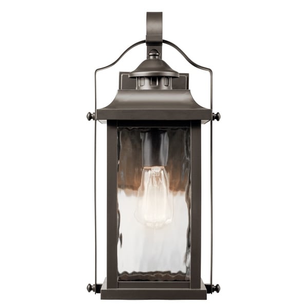 Kichler Lighting Linford 17-in 1-Light Olde Bronze Outdoor Wall