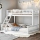 preview thumbnail 1 of 6, Twin XL over Queen Solid Wood Detachable Bunk Bed
