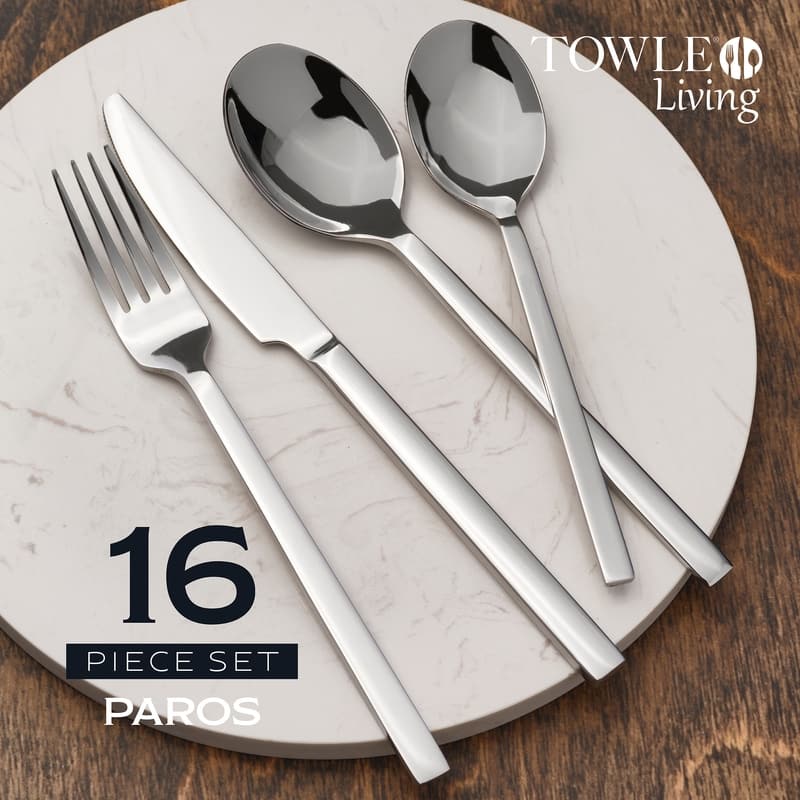 Towle Living Paros 20-Piece Flatware Set