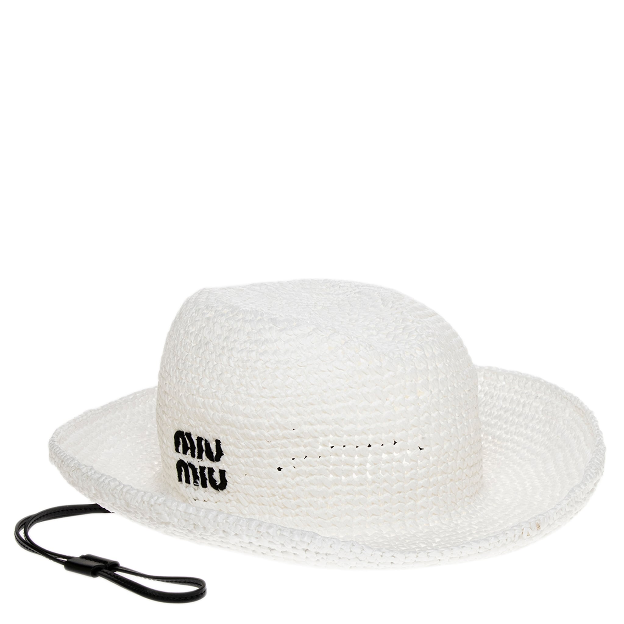 Miu Miu Drill Hat - Overstock - 43140857