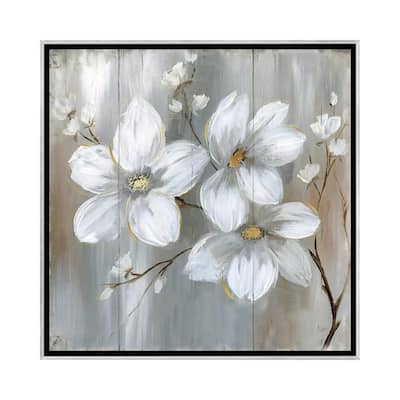 iCanvas "Summer In Neutral II" by Nan Framed