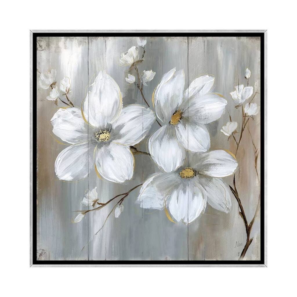 iCanvas "Summer In Neutral II" by Nan Framed