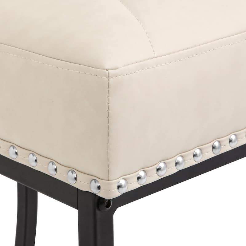 24.8" Bar Stools Set Of 2/3/4 , Modern Counter Stools with Back and Footrest, Counter Height Barstools For Kitchen Island