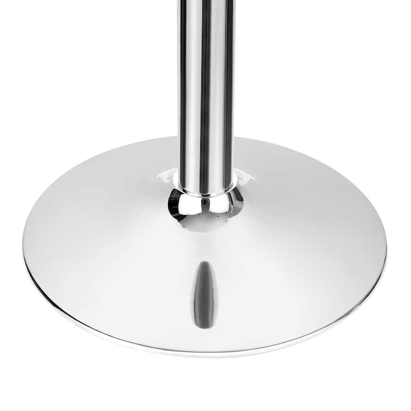 Modern Acrylic Clear Side Table C-shaped End Table - 23.6"H x 15.8"W x 15.8"L