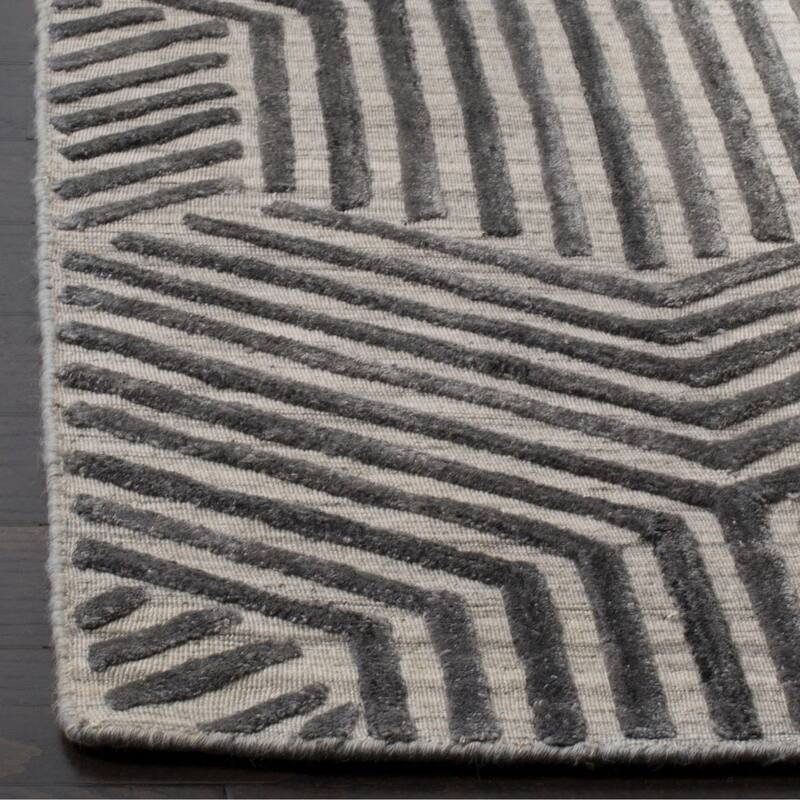 SAFAVIEH Handmade Mirage Stelijana Modern Abstract Viscose Rug