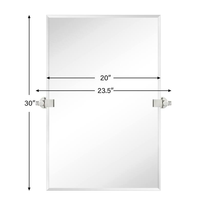 Nethery Rectangle Wall Mirror