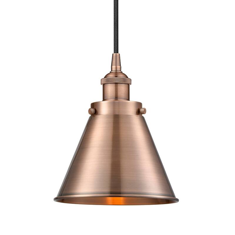 Innovations Lighting 616-1PH-10-8 Appalachian Pendant Appalachian 8" - Antique Copper