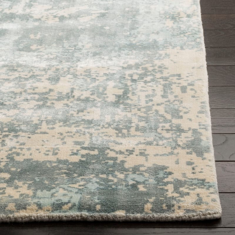 SAFAVIEH Handmade Mirage Gergina Modern Abstract Viscose Rug