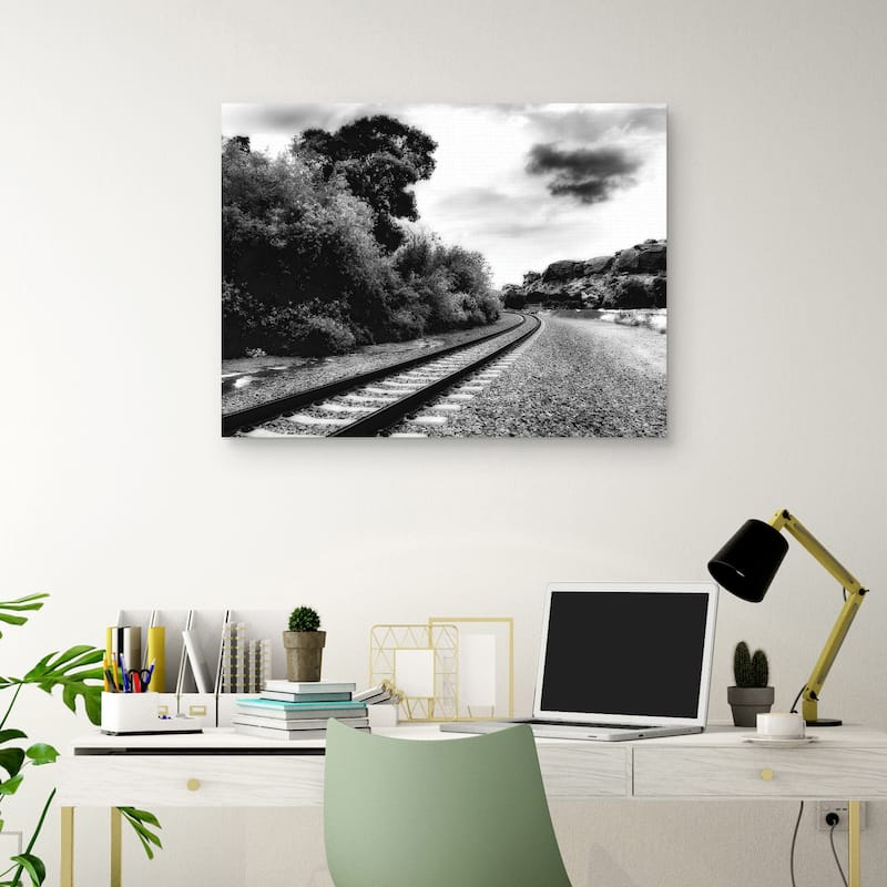 Dark Cloud by Sossi Madzounian Canvas Art Print