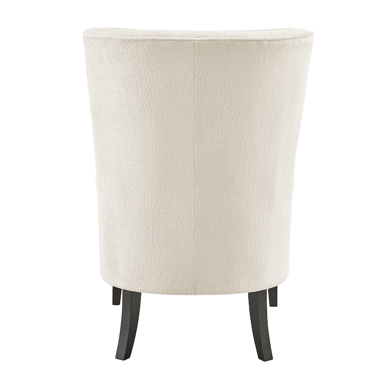 NPD Furniture Clementine KD Fabric Wing Accent Arm Chair
