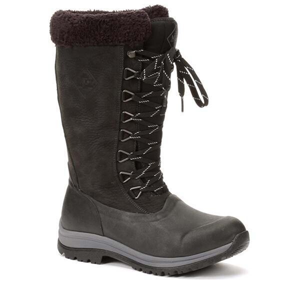 Shop Muck Boot Women S Arctic Apres Lace Tall Black Size 9 Winter