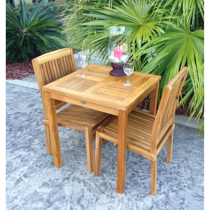 Chic Teak Belize Teak Wood Indoor/ Outdoor Dining Side Chair