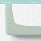preview thumbnail 5 of 3, The Peanutshell Green Safari Bassinet Crib Sheet 4 Pack Set