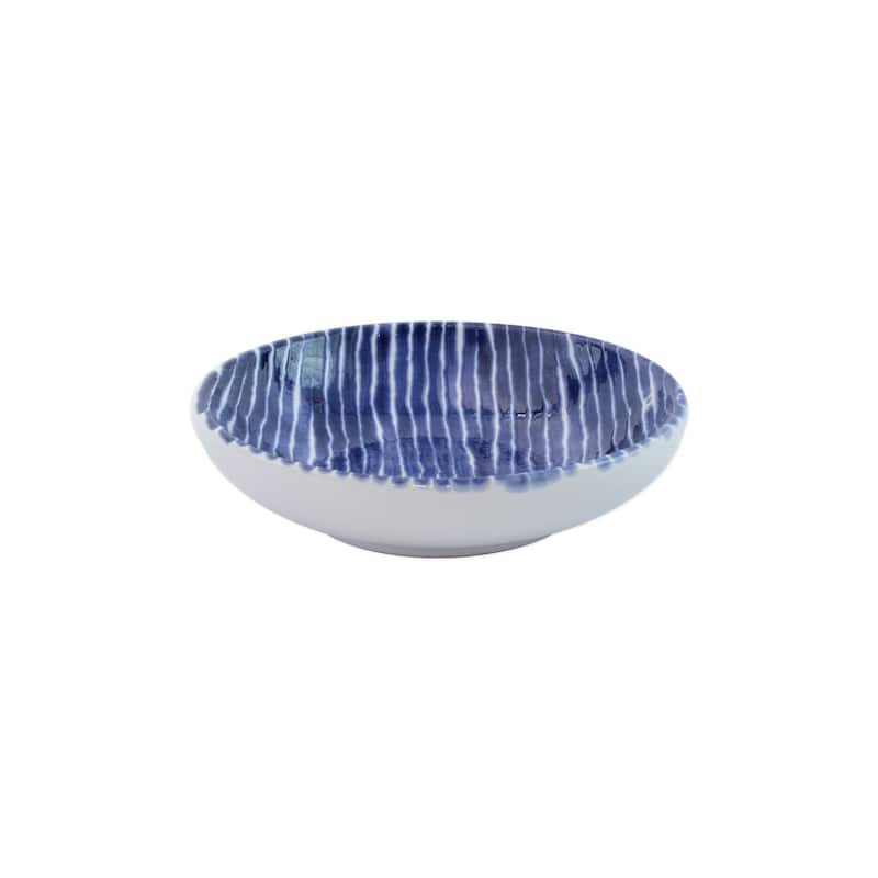 viva by VIETRI Santorini Stripe Condiment Bowl