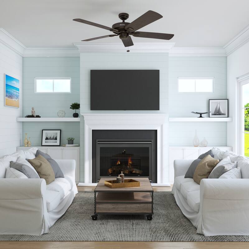 52" Honeywell Belmar Wet Rated Indoor/Outdoor Ceiling Fan, No Light