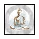 preview thumbnail 8 of 16, iCanvas "Buddhist II" by Isabelle Z Framed Charcoal - 12x12