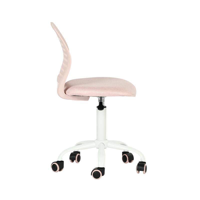 Homy Casa Adjustable Swivel Office Chair Wheels, Modern Study Chair