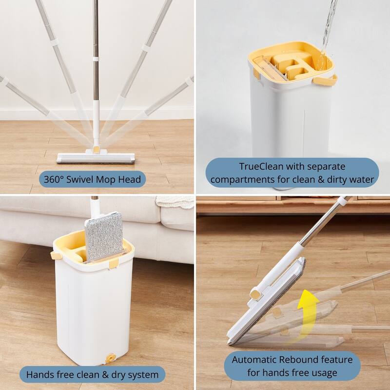 TrueClean Mop & Bucket Pump System
