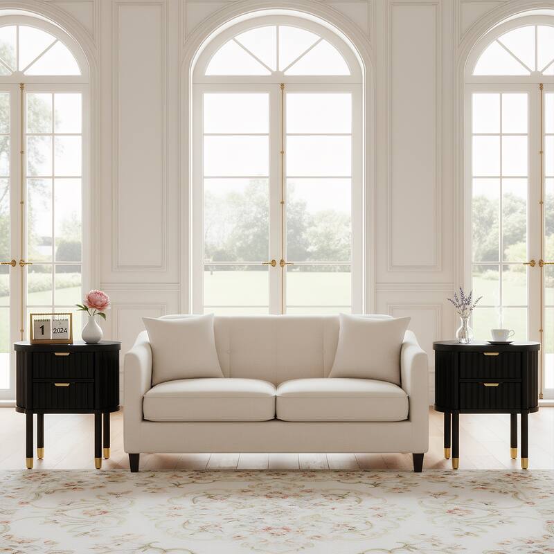 Modern NightStand with Drawer,Bedside Table