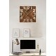 preview thumbnail 7 of 5, Wood and Metal Wall Clock