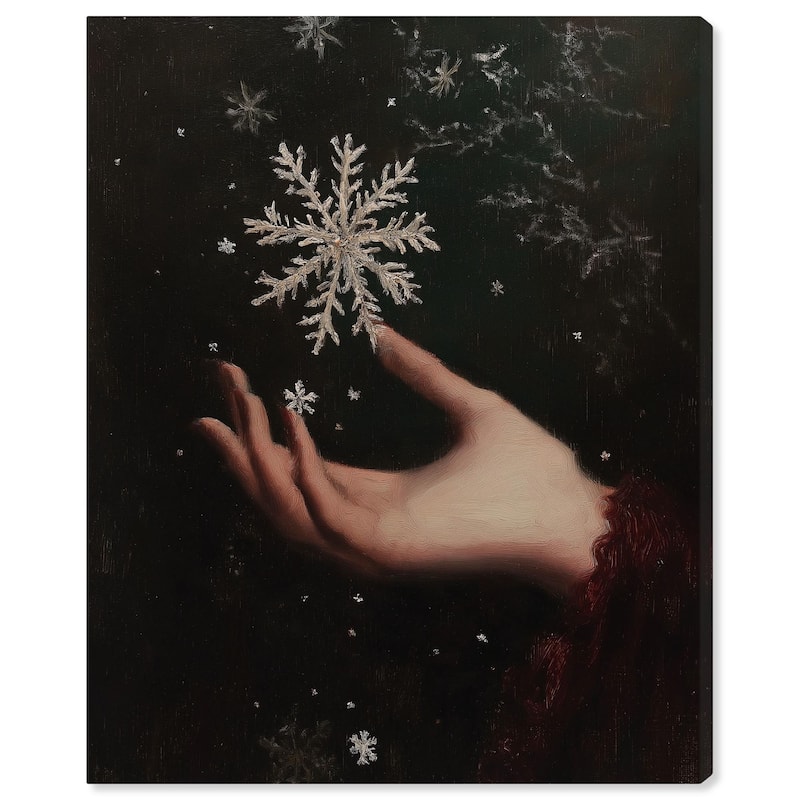 Holding Winter Canvas by Art Remedy, Gallery Wrapped - 30" x 36"