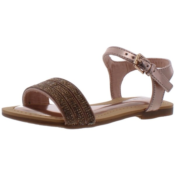 stuart weitzman rose gold sandals