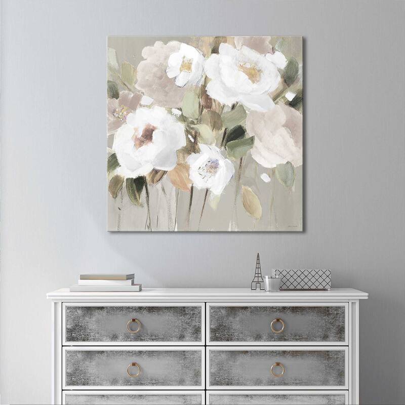 "Promise of Giverny Neutral II" by Lanie Loreth Print on Canvas