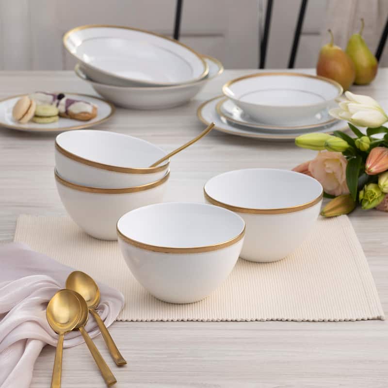 Noritake Charlotta 30-Piece Dinnerware Set, Service for 6