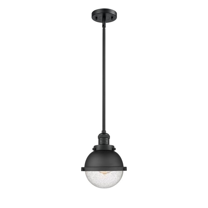 Innovations Lighting Franklin Restoration Hampden 1 Light 7" Stem Hung Mini Pendant