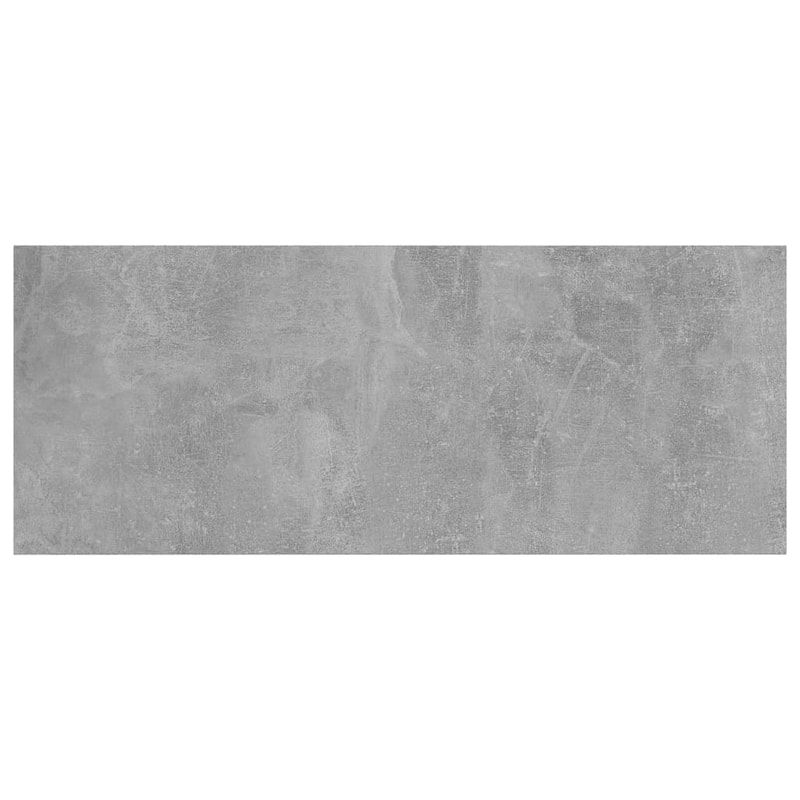 vidaXL Bookshelf Boards 4 pcs Concrete Gray 39.4"x15.7"x0.6" Chipboard