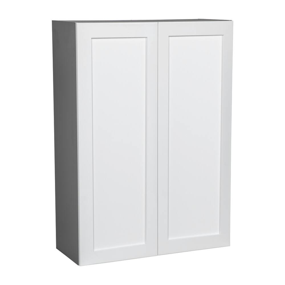 33" x 42" Wall Cabinet-Double Door-Grey - 33 x 42 x 12
