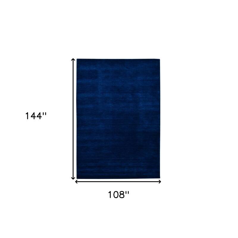 HomeRoots Solid Color Transitional Rectangle Area Rug - 144.00 in. x 108.00 in. x 0.80 in.