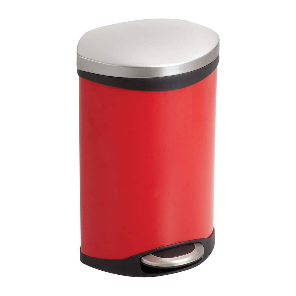Small 3 Gallon Step-On Trash Can, Garbage Can