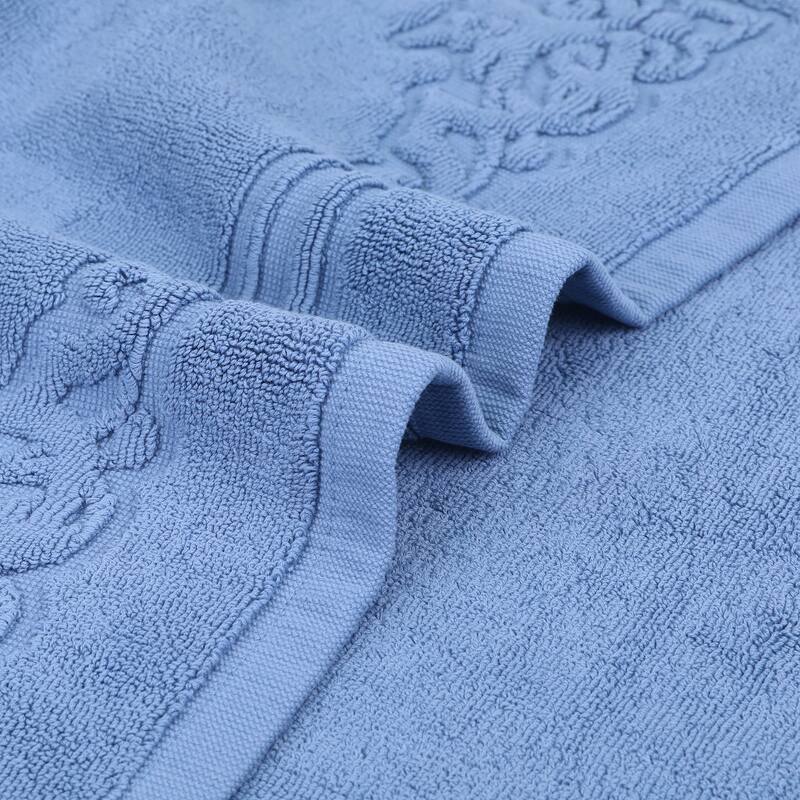 Bath Mat for Bathroom, Cotton Absorbent Floor Mats Quick Dry Towel for Hotel Spa Shower Bathtub Rug