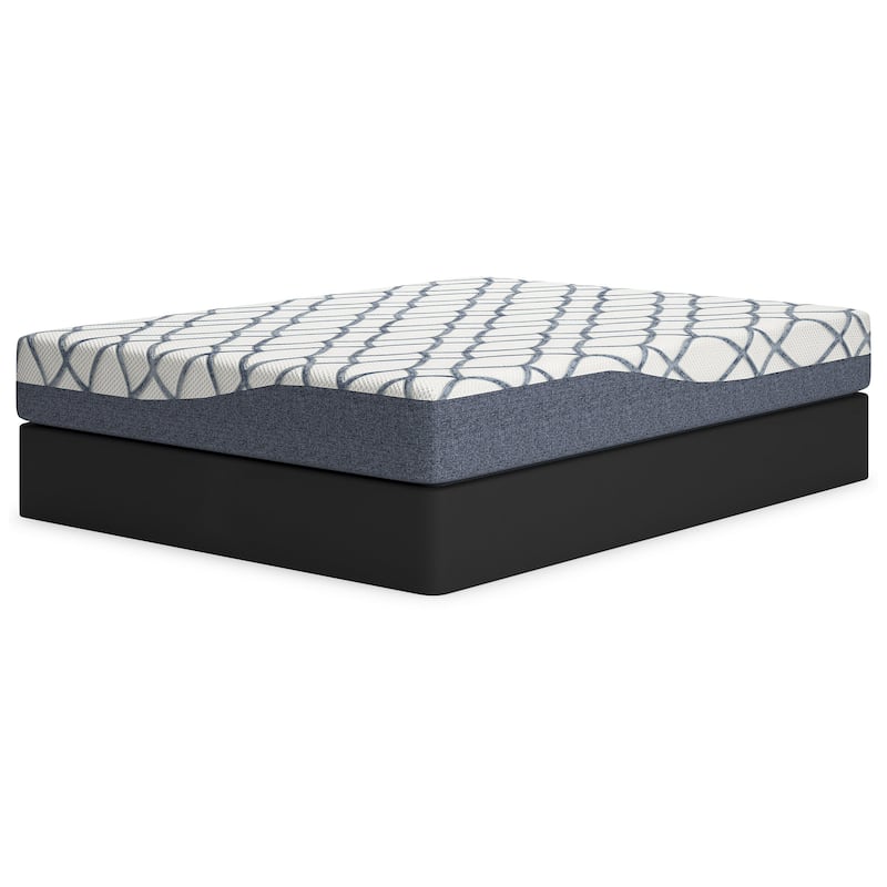 Signature Design by Ashley 10 Inch Chime Elite 2.0 White/Blue Mattress