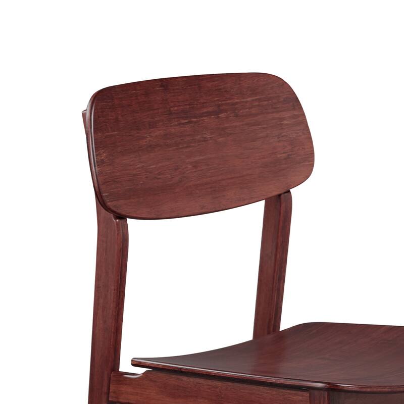 Dylan Chair, Burgundy, (Set of 2)
