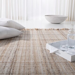 Lauren Ralph Lauren Handmade Jahi Plaid Wool Rug - Bed Bath