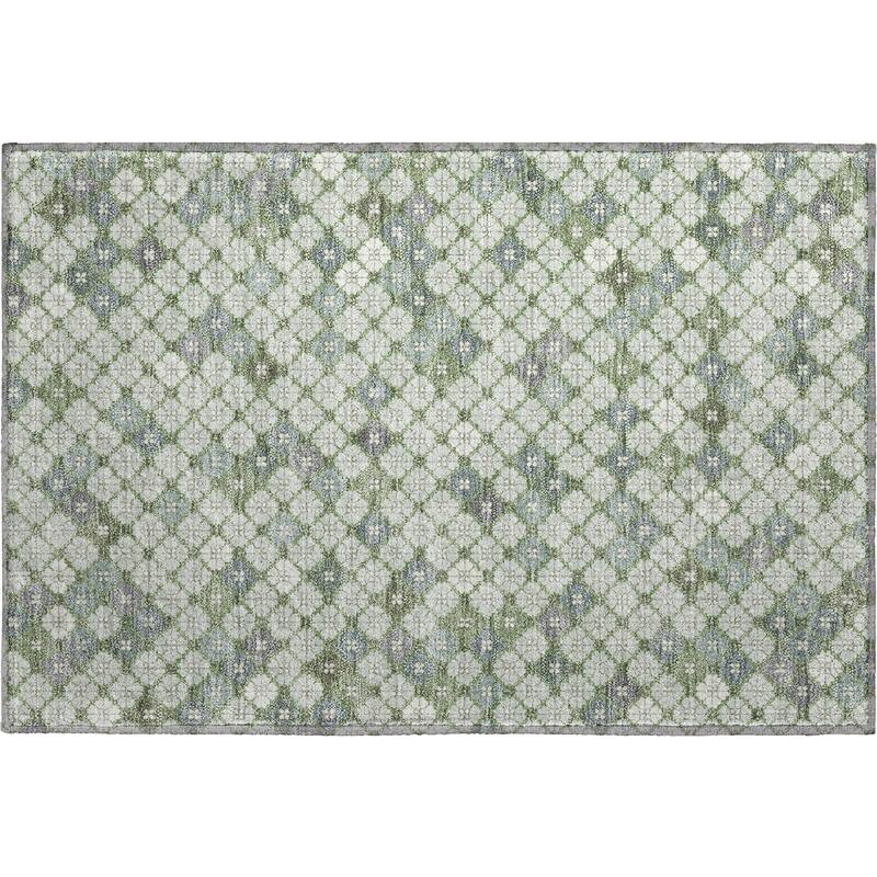 Premium Washable Super Soft Modern Mosaic Mayfield Rug