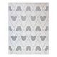 preview thumbnail 1 of 7, Licensed Disney Mickey Mouse Grey/ Cream Modern Argyle Flatweave Indoor/ Outdoor Area Rug 8'9" x 13'