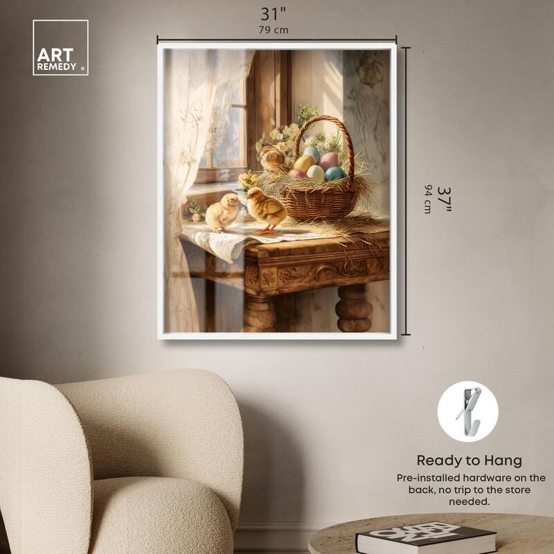 Easter Morn Shadowbox by Art Remedy