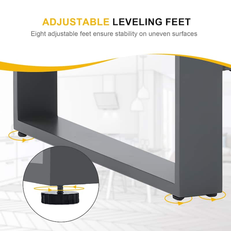 Aoodor Aluminum Outdoor Coffee Table - Stylish and Durable Addition to Your Outdoor Space