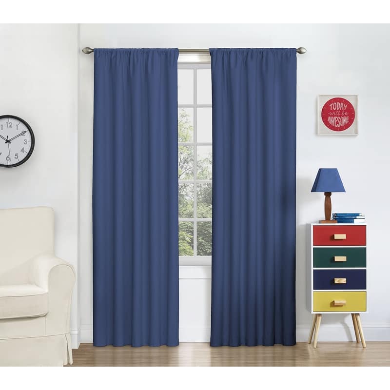 Eclipse My Scene Thermaback Blackout Macklin Curtain Panel