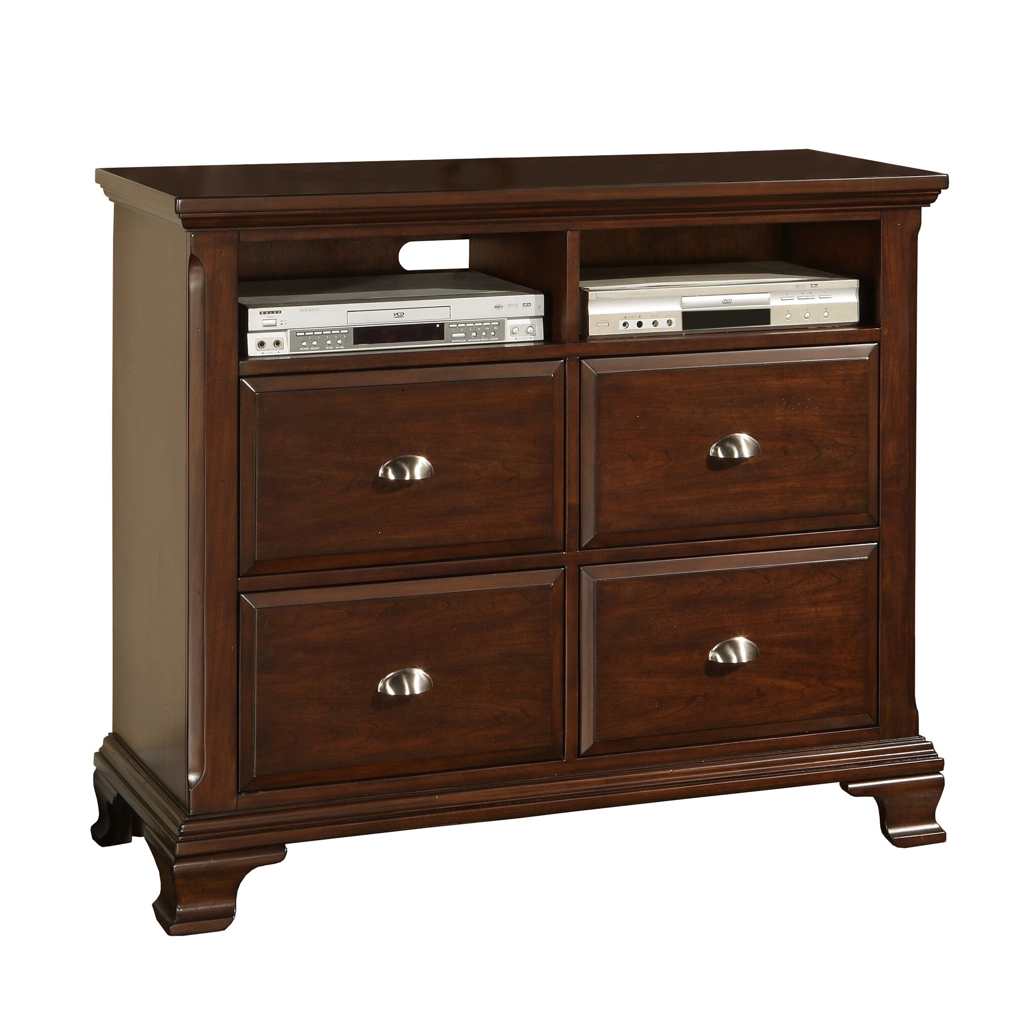 Picket House Furnishings Brinley Cherry Media Chest - Bed Bath 